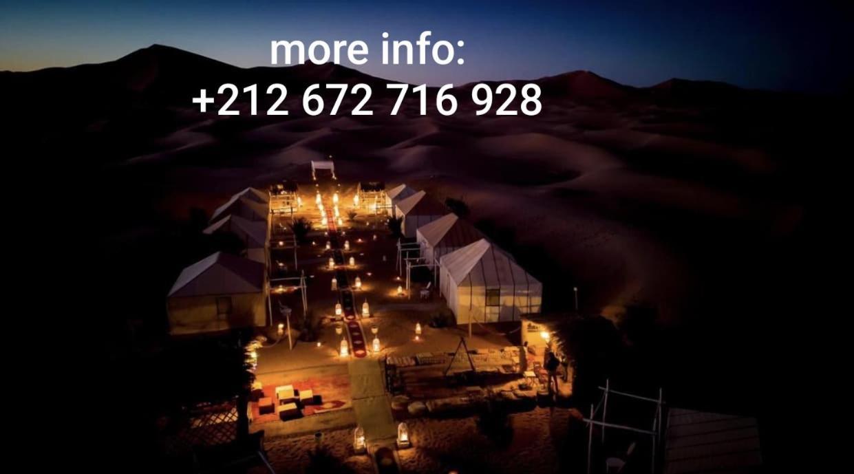 Overnight Luxury Camp Merzouga Esterno foto